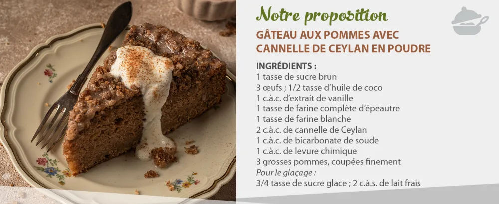 Biojoy Cannelle de Ceylan BIO en poudre (1 kg) sans additifs (Cinnamomum verum L.) - product information 3