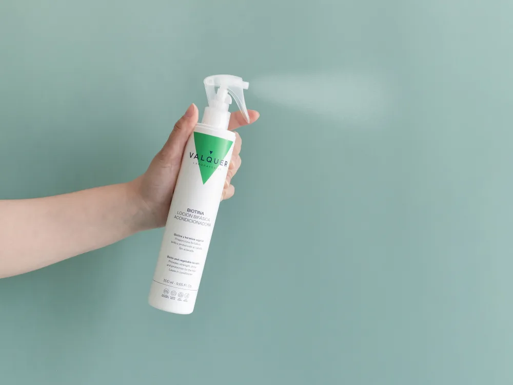 Cuidados Lotion biphasique apr s-shampooing avec biotine et k ratine - 300 ml - product information 1