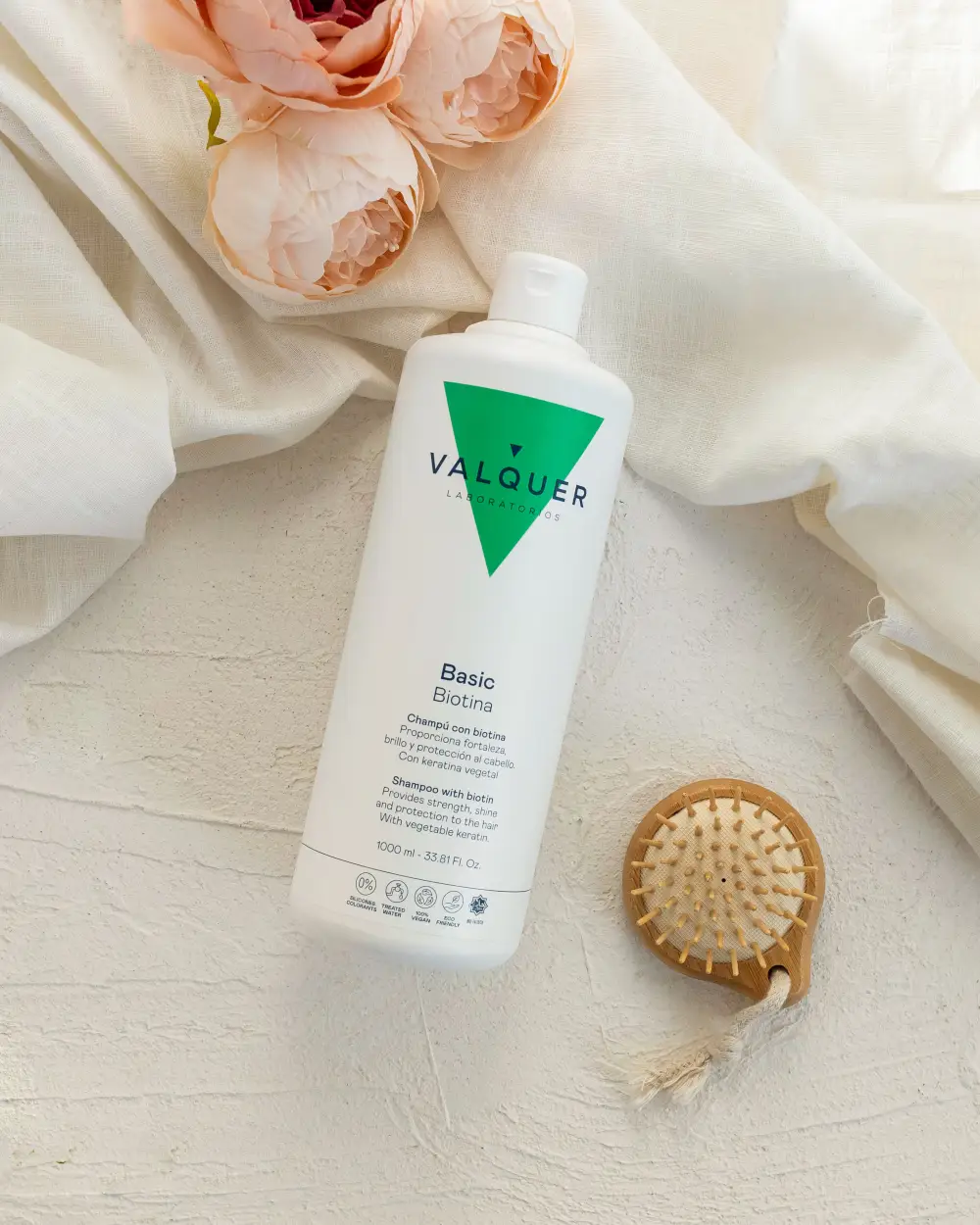 Cuidados Lotion biphasique apr s-shampooing avec biotine et k ratine - 300 ml - product information 4