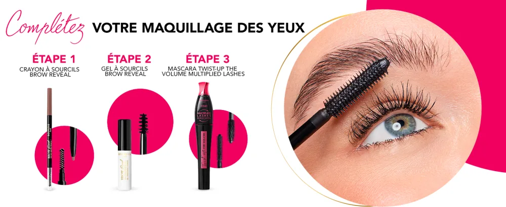 BOURJOIS MASCARA TWIST UP THE VOLUME Volume et Longueur Brosse plastique double position Noir/blanc 5 ml (Lot de 1) - product information 5