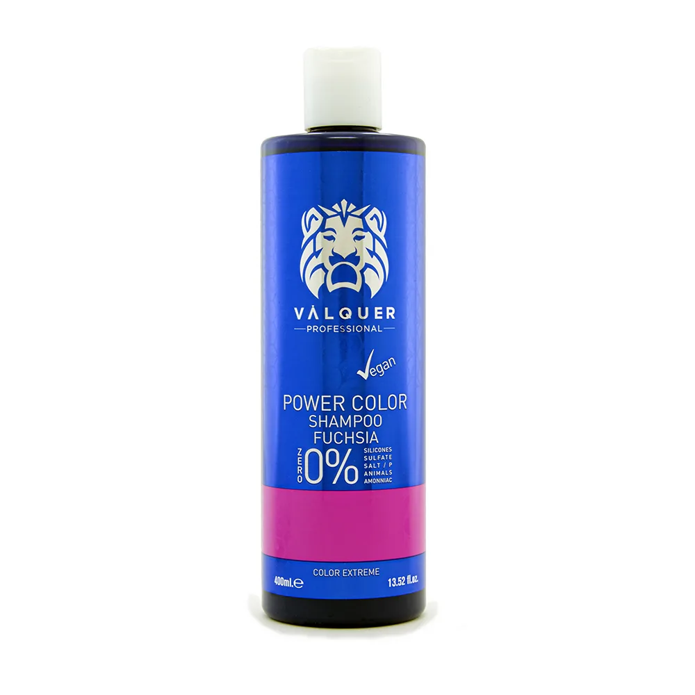 Valquer Professional Shampooing Power Color Cheveux Teints. V g talien et sans Sulfate (Argent) Exhausteur de Couleur pour Cheveux - 400 Ml - product information 9