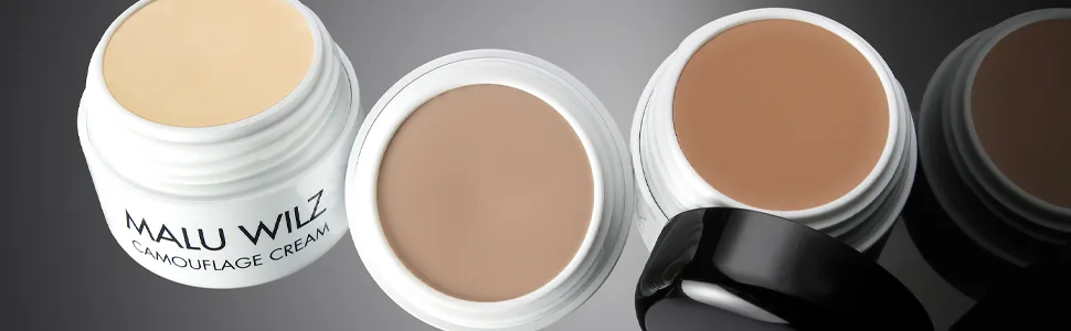 Malu Wilz Camouflage Cream - 12 light olive tree - 6g - camouflage cream creme make up deckend abdecken