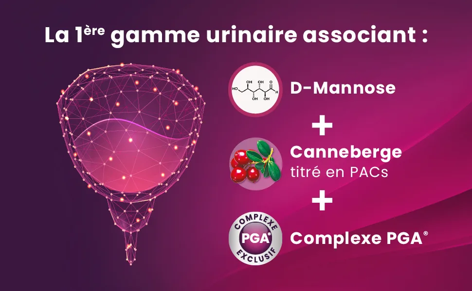 Santarome - Cys'calm D-Mannose Flash - Compl ment alimentaire confort urinaire - Canneberge queue de Cerise - 10 sachets - Made In France - product information 2