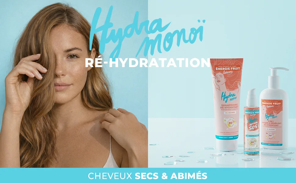 ENERGIE FRUIT | Shampoing sans Sulfate | Mono & Macadamia BIO | Cheveux Secs Abim s | Vegan | 250 ml Aucune 250 ml (Lot de 1) - product information 1