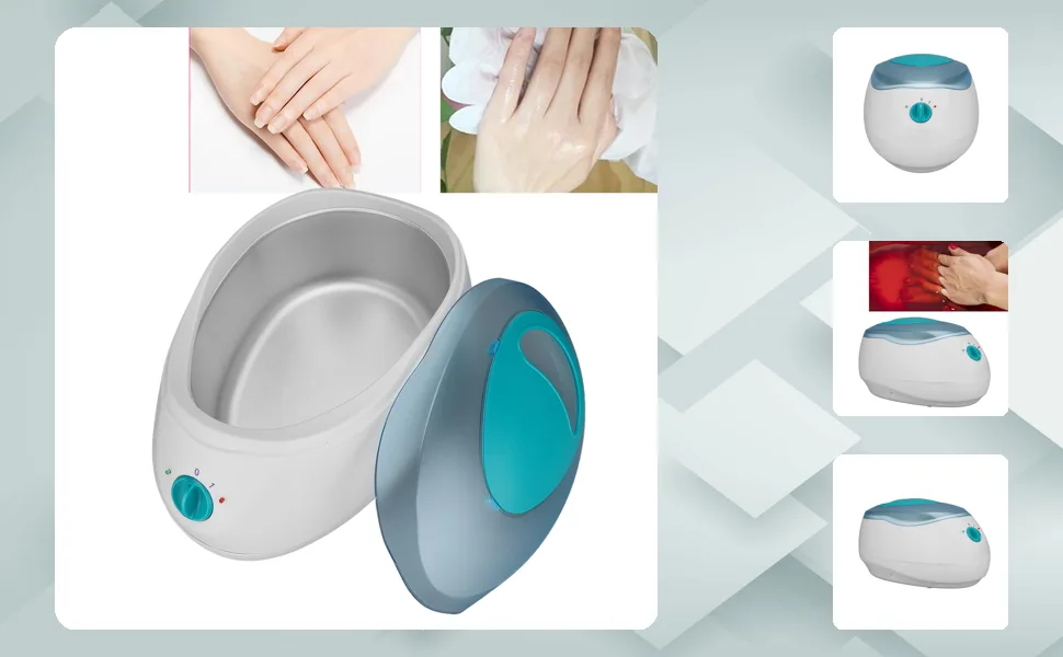Kit de Machine Cire de Paraffine Machine de Bain de Paraffine Hydratante et Apaisante pour les Mains et les Pieds(EU) - product information 1