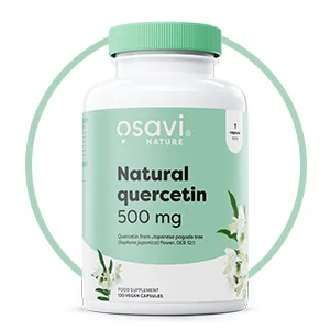 Osavi Natural Quercetin 500mg - 120 vegan caps - product information 2