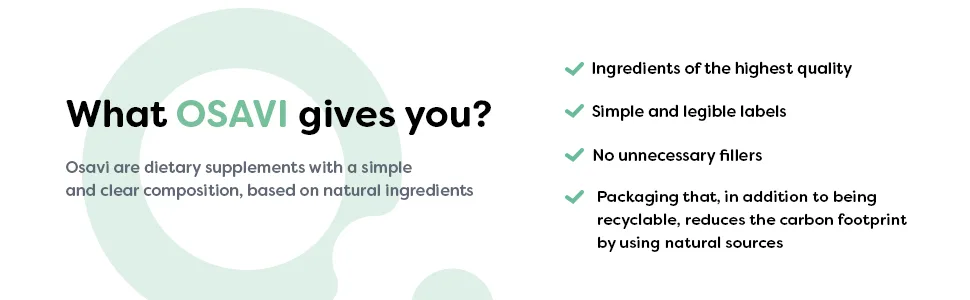 Osavi Natural Quercetin 500mg - 120 vegan caps - product information 4