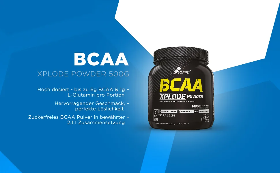 OLIMP SPORT NUTRITION BCAA Xplode Orange 1 kg 1000 g - product information 5