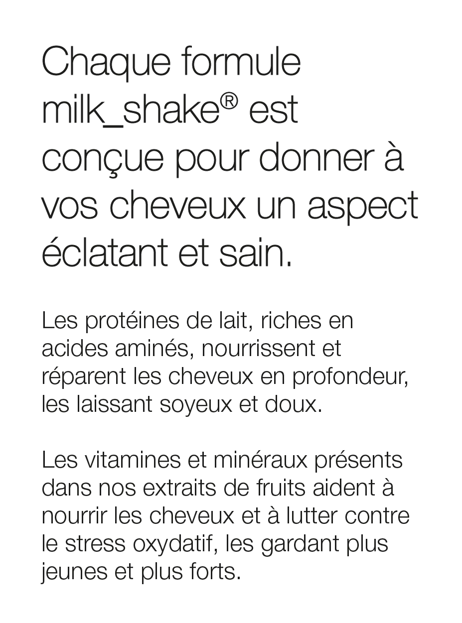 milk_shake | Integrity & strength Intensive Treatment 200 ml Masque Nourrissant Soin Profond pour Tous Types de Cheveux NEW New Pack - product information 2
