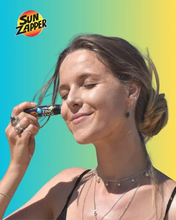 Sun Zapper Extreme Zinc Sunscreen Stick Beauty Pack - SPF 50+ Sunblock en bronze/rose - Fabriqu en Australie - product information 9
