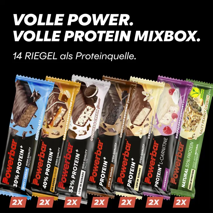 Powerbar - Protein Multiflavour Box - 14 barres Powerbar - Bo te assortie small - product information 16