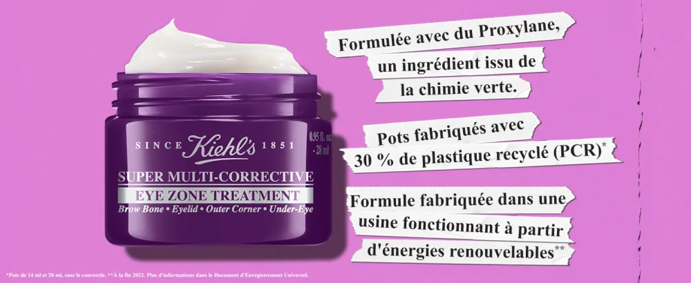 Kiehl's Super Multi-Corrective Eye Zone Treatment Cr me contour des yeux anti- ge 14ml - product information 6