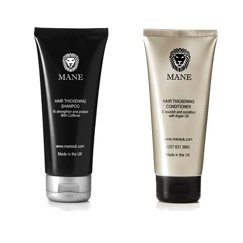 Mane Hair Thickening Shampoo x 2 with a Mane Hair Thickening Conditioner x 1 - product information 2