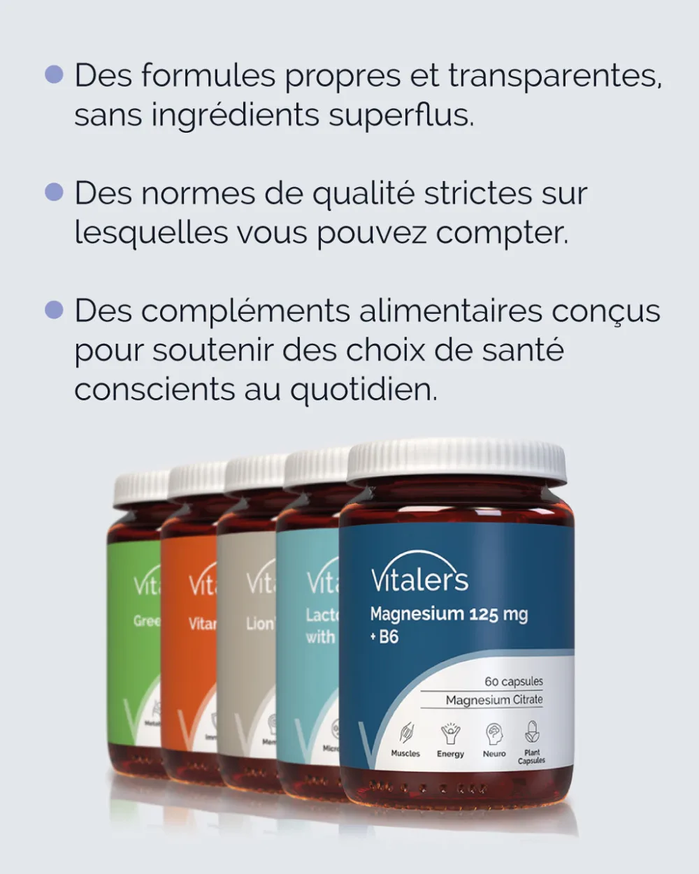 Vitaler's Chrome 200 g - 180 Comprim s V g talien 6 mois de Suppl mentation Sans Conservateur Composition Pure - product information 7
