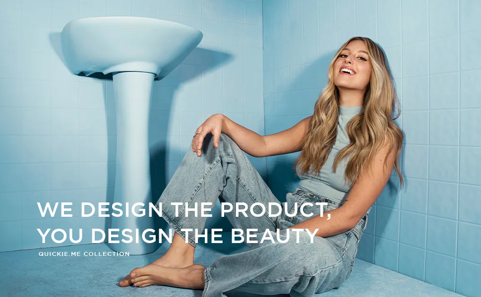 DESIGNME Quickie.ME Dry Shampoo Spray | Oil Absorbing | Root Lifting Shampoo for Light and Dark Tone - quick me all