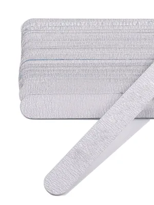 Karlash Professional Double Sided Emery Board 7 Zebra Nail File 100/100 50pcs - product information 2