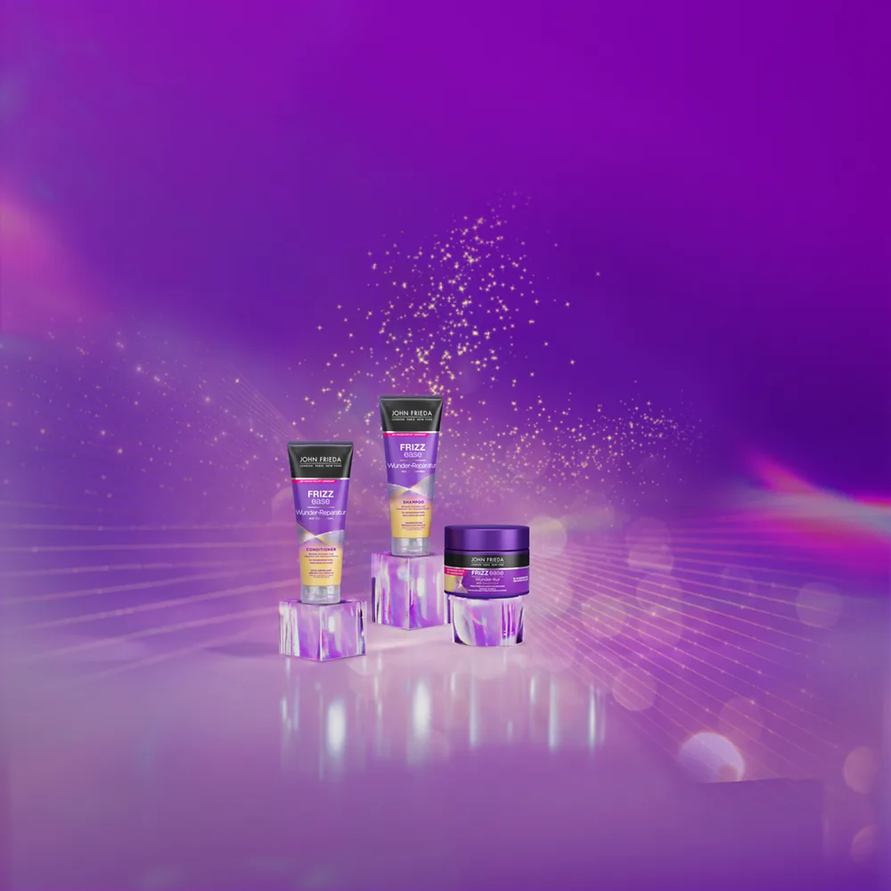 JOHN FRIEDA Frizz Ease Soin D m lant Boucles Couture 25ml (Lot de 2) Banane 250 ml (Lot de 2) - product information 8