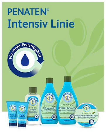 Penaten Cr me de soin intense pour le visage et le corps de b b avec vitamine E pour peaux sensibles et s ches de b b 100 ml - product information 2