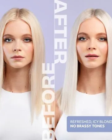 Lee Stafford Bleach Shampooing Blondes Ice White 250 ml Shampooing Tonique Blanc Glac - product information 7