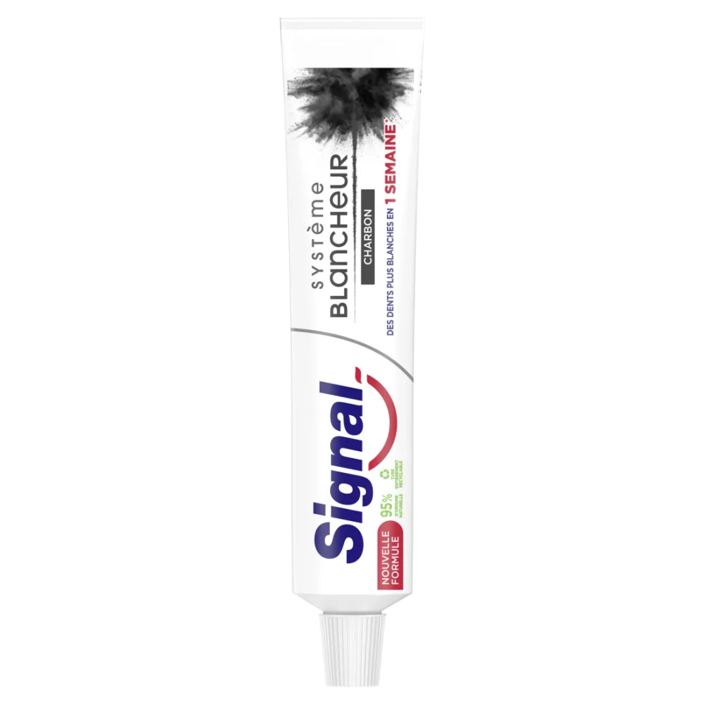 Signal Integral 8 Dentifrice Antibact rien Nature Elements Coco Blancheur Formule Antibact rienne Cliniquement Prouv e 75ml (Lot de 2) - product information 3
