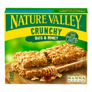 NATURE VALLEY Crunchy Bars Oats & Honey 18x42g - product information 2