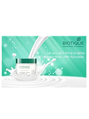 Biotique Milk Protein Whitening and Rejuvenating Face Pack for All Skin Types - product information 1