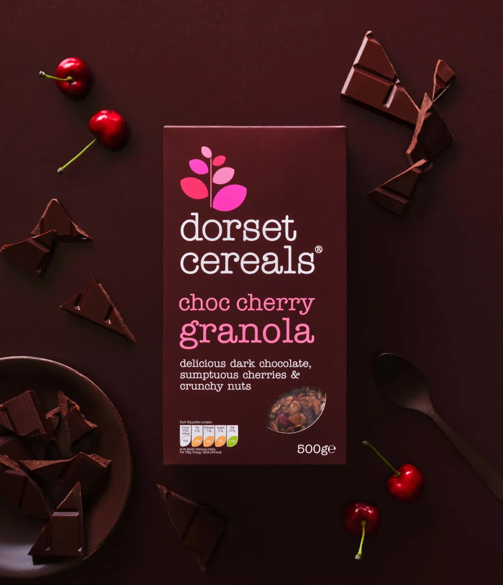 Dorset Cereals Granola au chocolat et aux cerises 450 g - product information 9