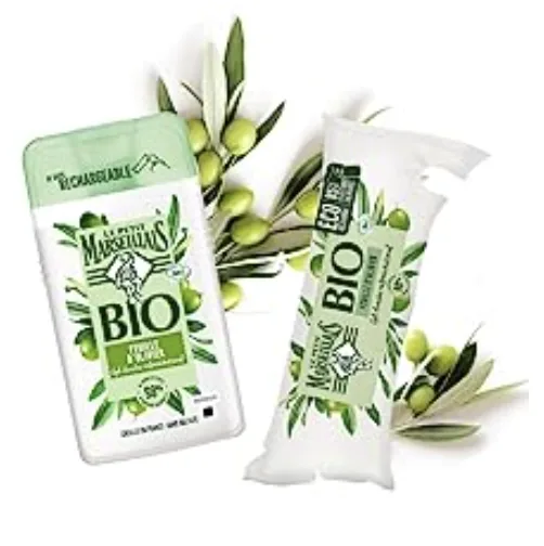 Le Petit Marseillais Gel Douche Bio Rafraichissant 250ml Sans parfum 250 ml (Lot de 1) - product information 1
