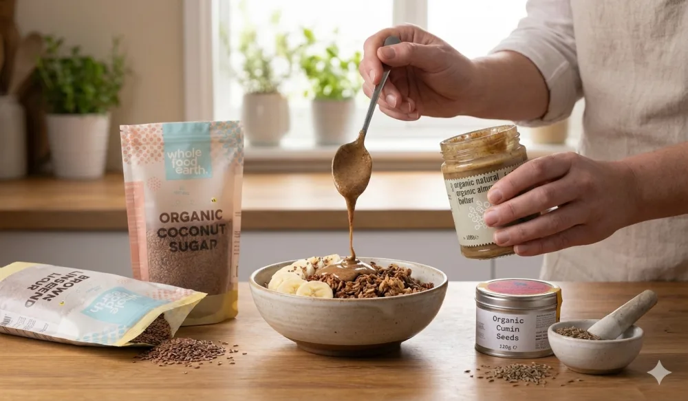 Wholefood Earth Soja Textur Prot ine de Soja Textur e 1 kg Vegan sans OGM - product information 2