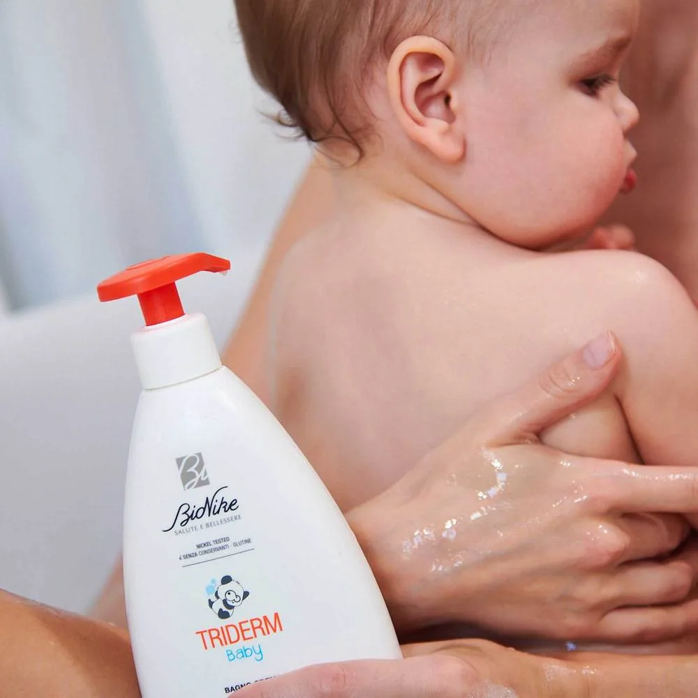 500ml BioNike Triderm b b Huile de bain d lassante - product information 2