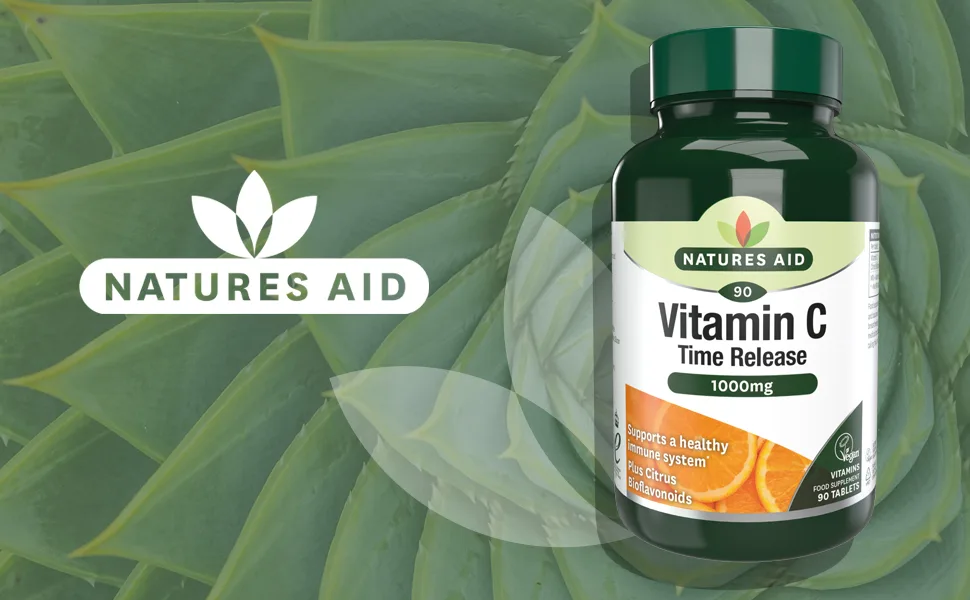 Natures Aid Lot de 90 comprim s d'agrumes lib ration prolong e de vitamine C 1000 mg 90 unit (Lot de 1) - product information 3