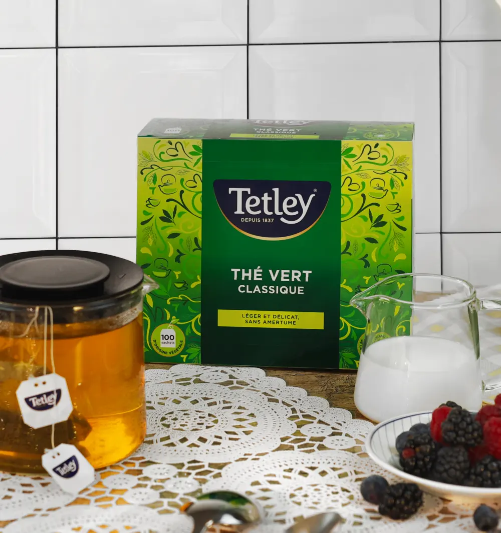 Tetley Th Earl grey- Bo te de 25 sachets classiques noir 25 Unit (Lot de 1) - product information 5