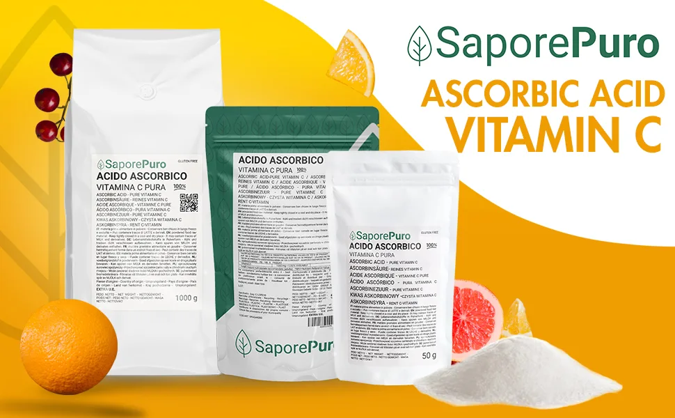 Vitamine C en poudre Acide L-Ascorbique 50 gr - product information 1