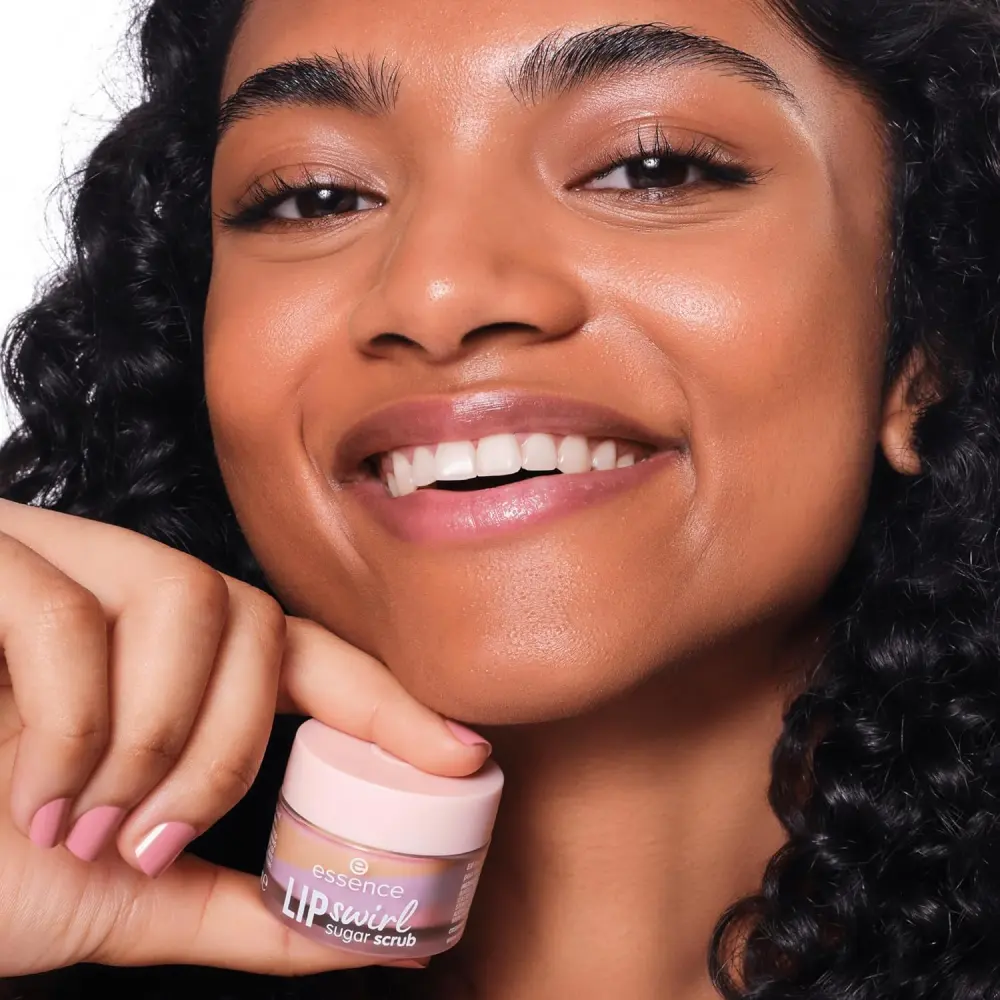 Essence Cosmetics Lip Swirl Sugar Scrub Gommage Protecteur Naturel (8g) - product information 3