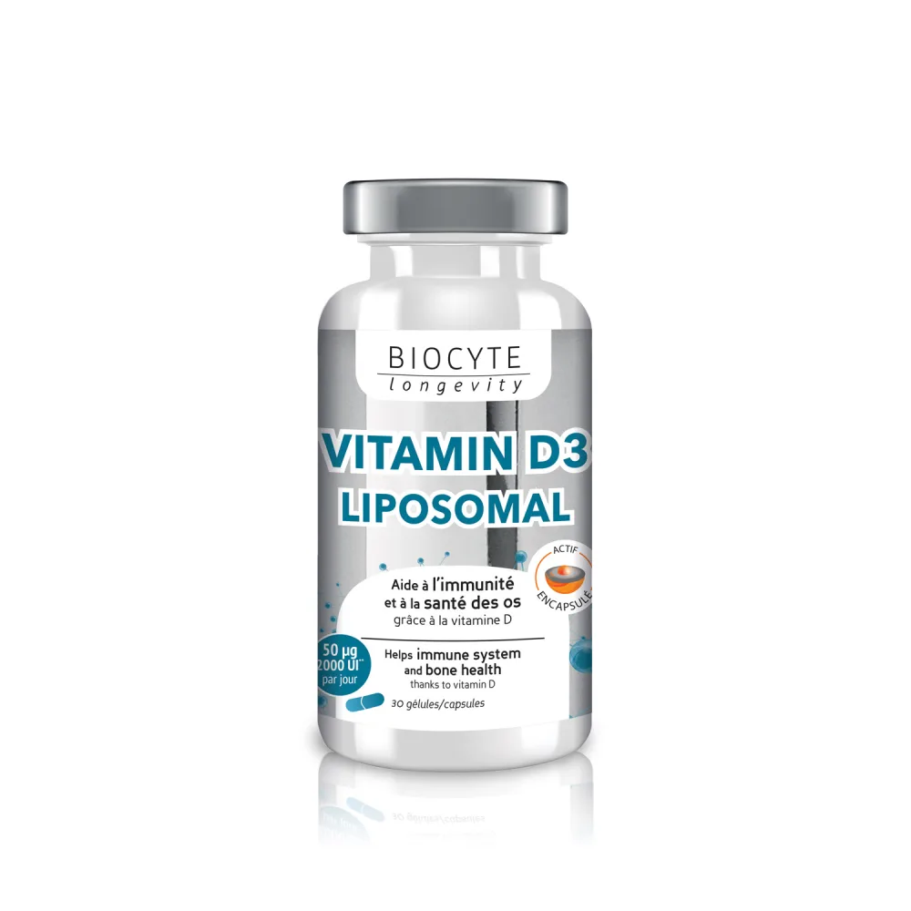 BIOCYTE Vitamine C Liposomal - Compl ment Alimentaire Fonctionnement Syst me Immunitaire - Vitamine C Micro-encapsul e - 90 G lules - Programme de 30 jours - product information 4