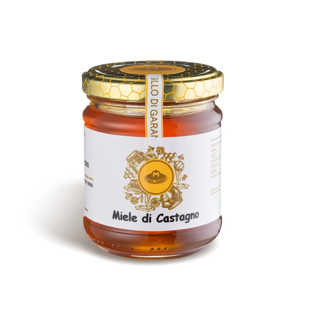 Moretti | Miel artisanal | Fabriqu en Calabre | Essences diverses | Emballage en verre 250g (Agrumes 1) - product information 3