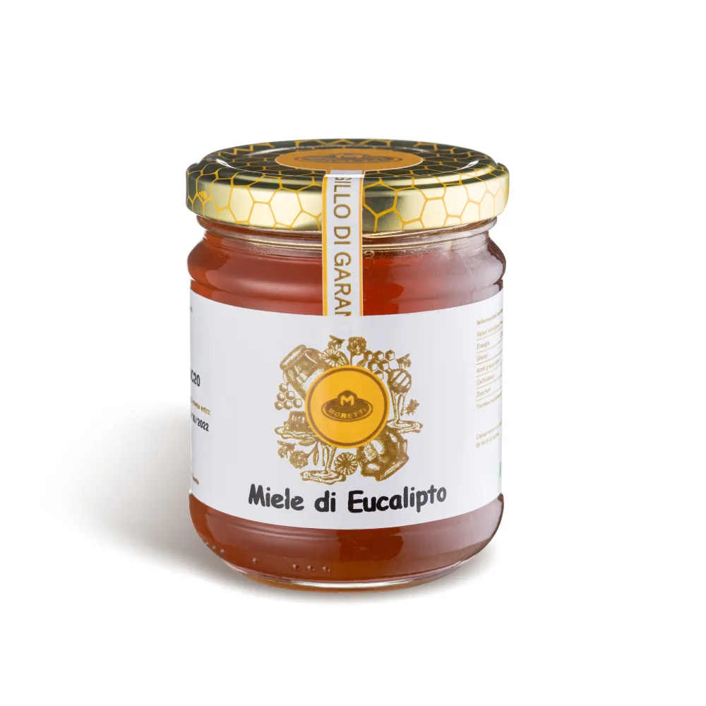 Moretti | Miel artisanal | Fabriqu en Calabre | Essences diverses | Emballage en verre 250g (Agrumes 1) - product information 4