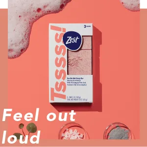 Zest Tsssss! BarSAUNA Body Bar (5 Ounce  3 Bars) - sauna bar soap