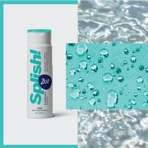 Zest Splish Aqua Body Wash  18 Oz - Splish! Aqua