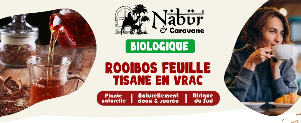 200gr Rooibos Nature BIO Nab r Rooibos Vrac BIO Th Rouge Antioxydant 0% Th ine 0% Caff ine Doux Relaxant - product information 1