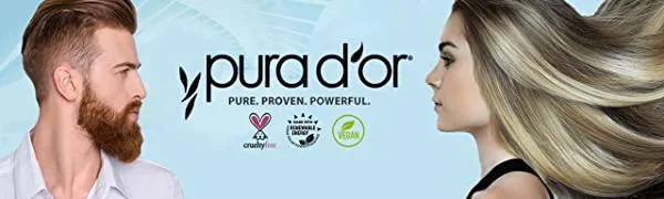PURA D'OR Natural Hold Styling Spray (8oz) Strong Hold  Moisturizing & Volumizing Hairspray  Plant-Based Ingredients  Non-aerosol - product information 1