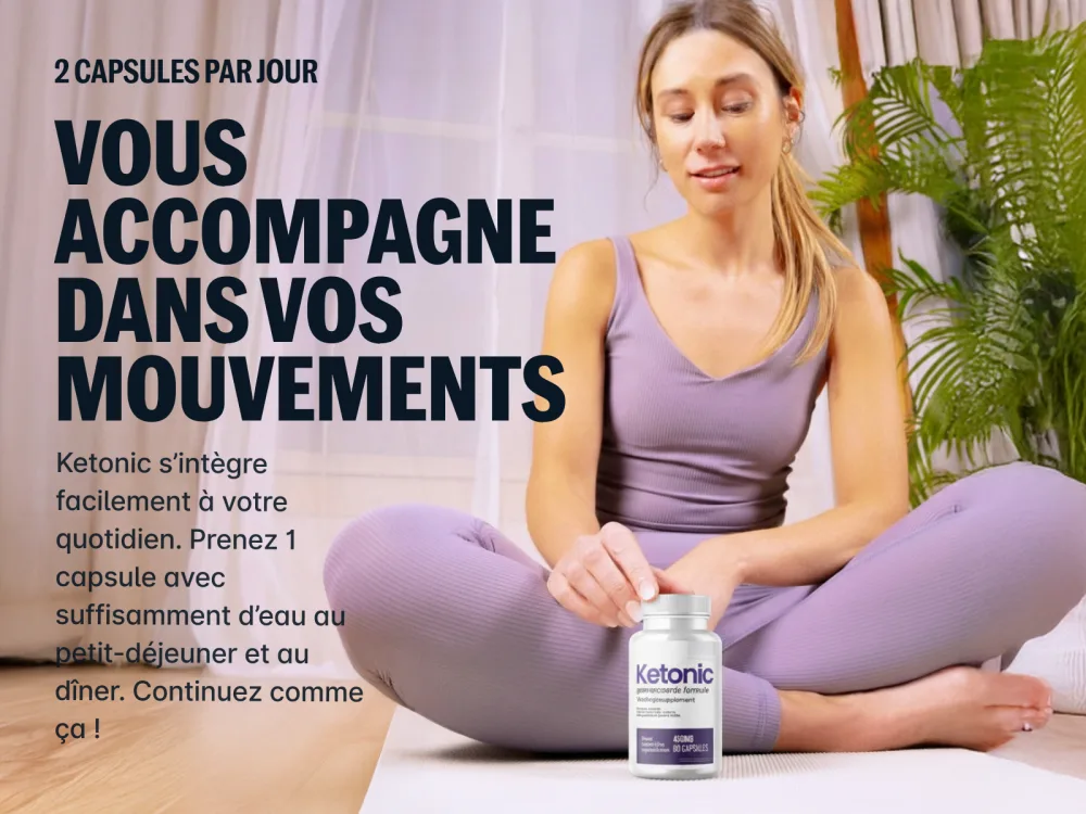 Ketonic Compl ment alimentaire d inspiration v g tale aux plantes actives 450 mg 60 capsules - product information 7
