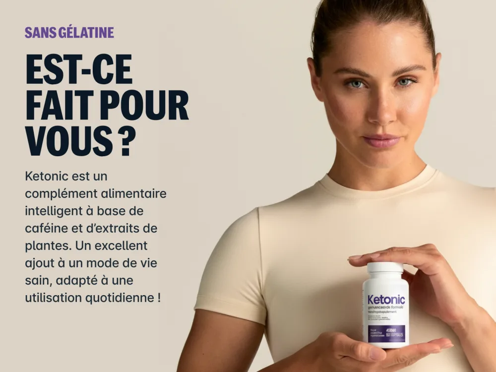Ketonic Compl ment alimentaire d inspiration v g tale aux plantes actives 450 mg 60 capsules - product information 8