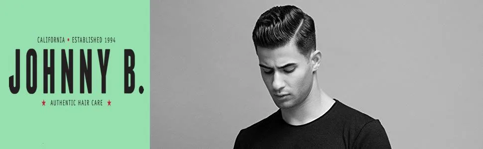 Johnny B Code Professional Hair Prep Cutting Agent 32 oz. - Banner image with logo