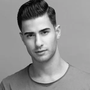 Johnny B Code Professional Hair Prep Cutting Agent 32 oz. - image of man with styled hair
