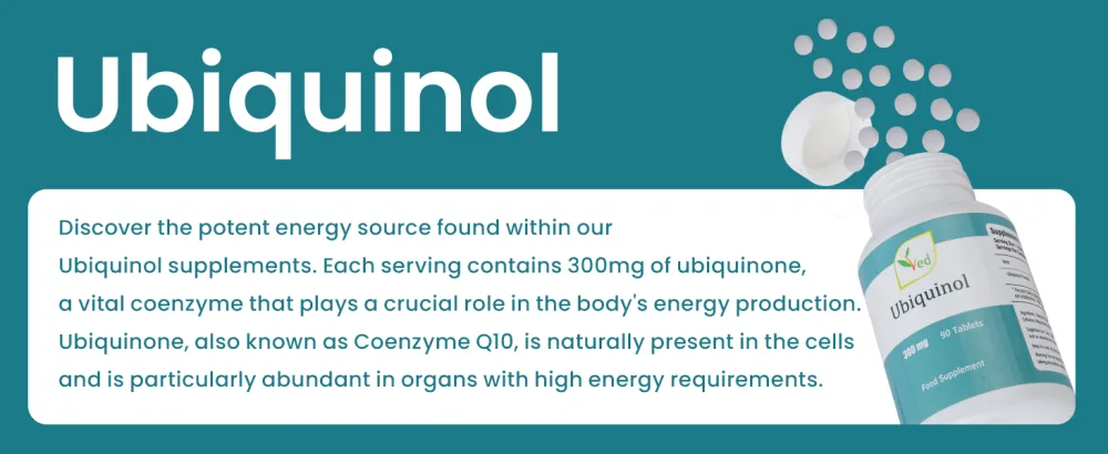 Avec l'ubiquinol | Forme active coq10 | Absorption lev e/Bioactivit am lior e | 300 mg 90 comprim s - product information 3
