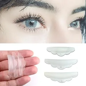 12pcs Silicone Eyelash Perming Curler  Lash Lift Rods Makeup Beauty Tool Makeup Utensil Reusable Lash Lifting Shield Pads Supplies - product information 3