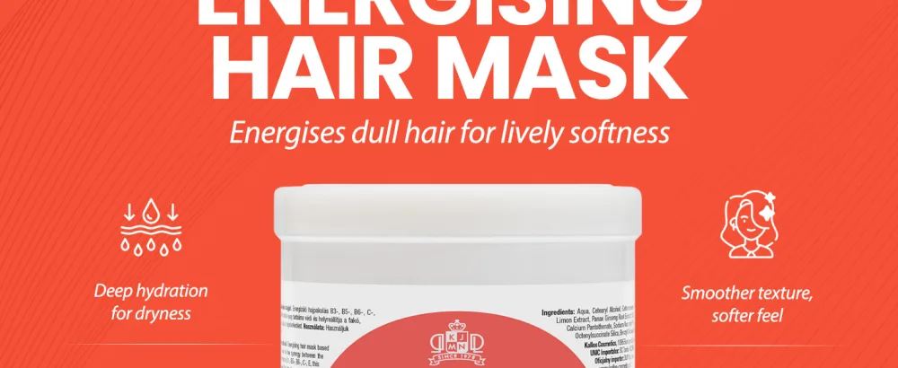 Kallos Masque pour Cheveux Multivitamin 1 L Sans parfum 1 l (Lot de 1) - product information 2