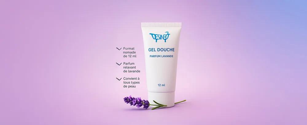 Pack de 50 gels Douche 30ml Parfum Lavande Savon pour h tel et etablissements Professionnels - product information 3