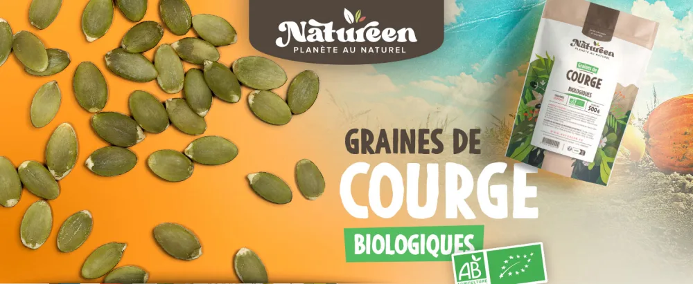 Graines de Courge Bio - 1kg (Cucurbita pepo) - product information 1